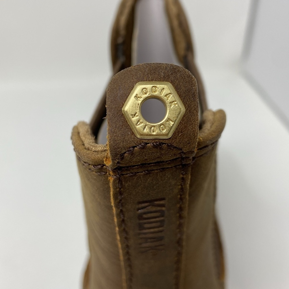 NWT KODIAK GOLD HENNA WATERPROOF LEATHER BOOTS SIZE 9 - Picture 13 of 15
